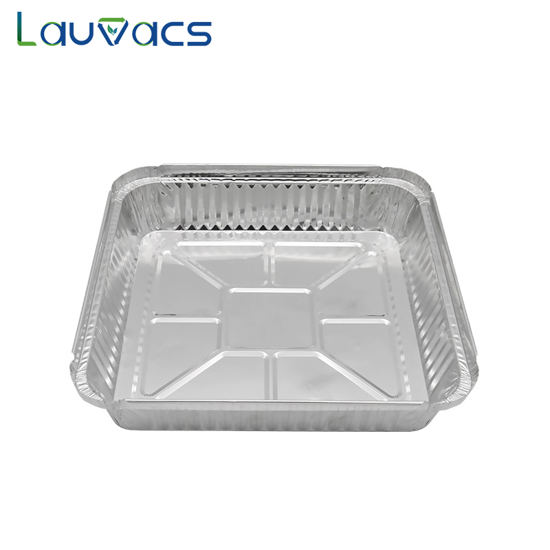 Rectangle aluminum foil containers Lauvacs-SQ204